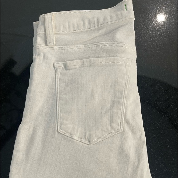 J Brand White straight leg jeans with some stretch - Picture 5 of 8